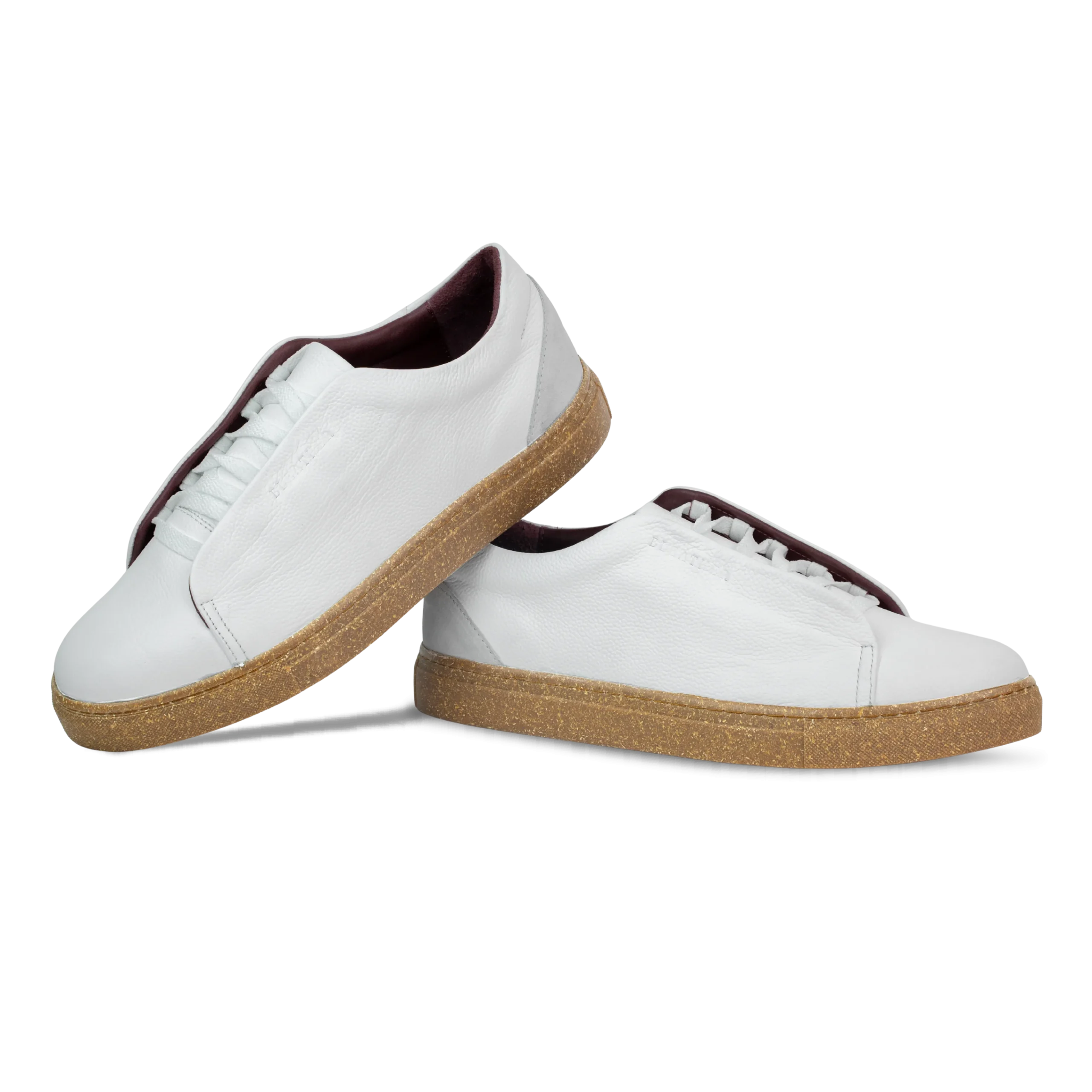 Albert : Sneakers Homme - Cuir Blanc – Image 8