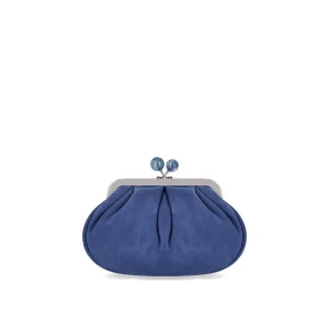 MAX MARA WEEKEND PASTICCINO VALOIS SMALL BLUE CLUTCH