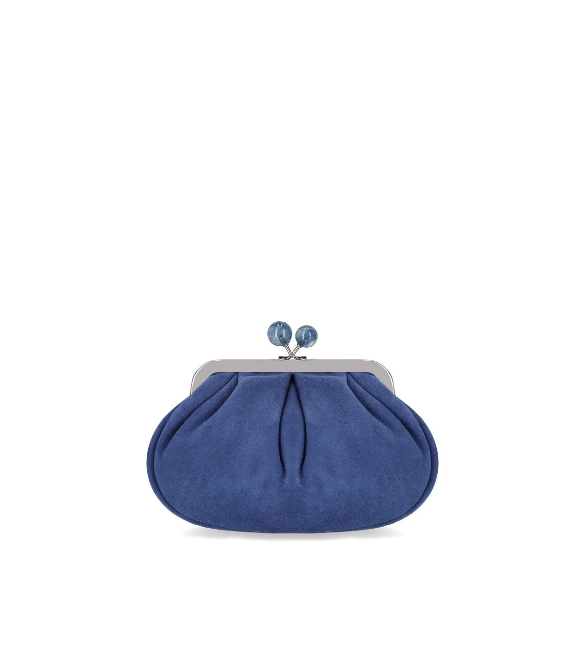 MAX MARA WEEKEND PASTICCINO VALOIS SMALL BLUE CLUTCH