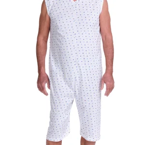 Grenouillère incontinence d'été sans manches 100% coton