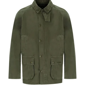 BARBOUR ASHBY OLIVE GREEN JACKET