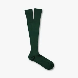 Nils – Knee-High Cotton Socks – Dark Green