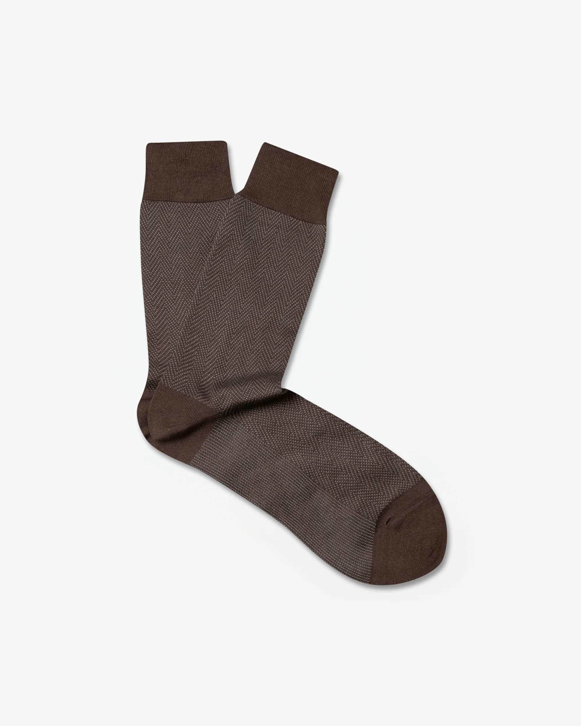 Arvid – Cotton Socks – Brown – Image 2