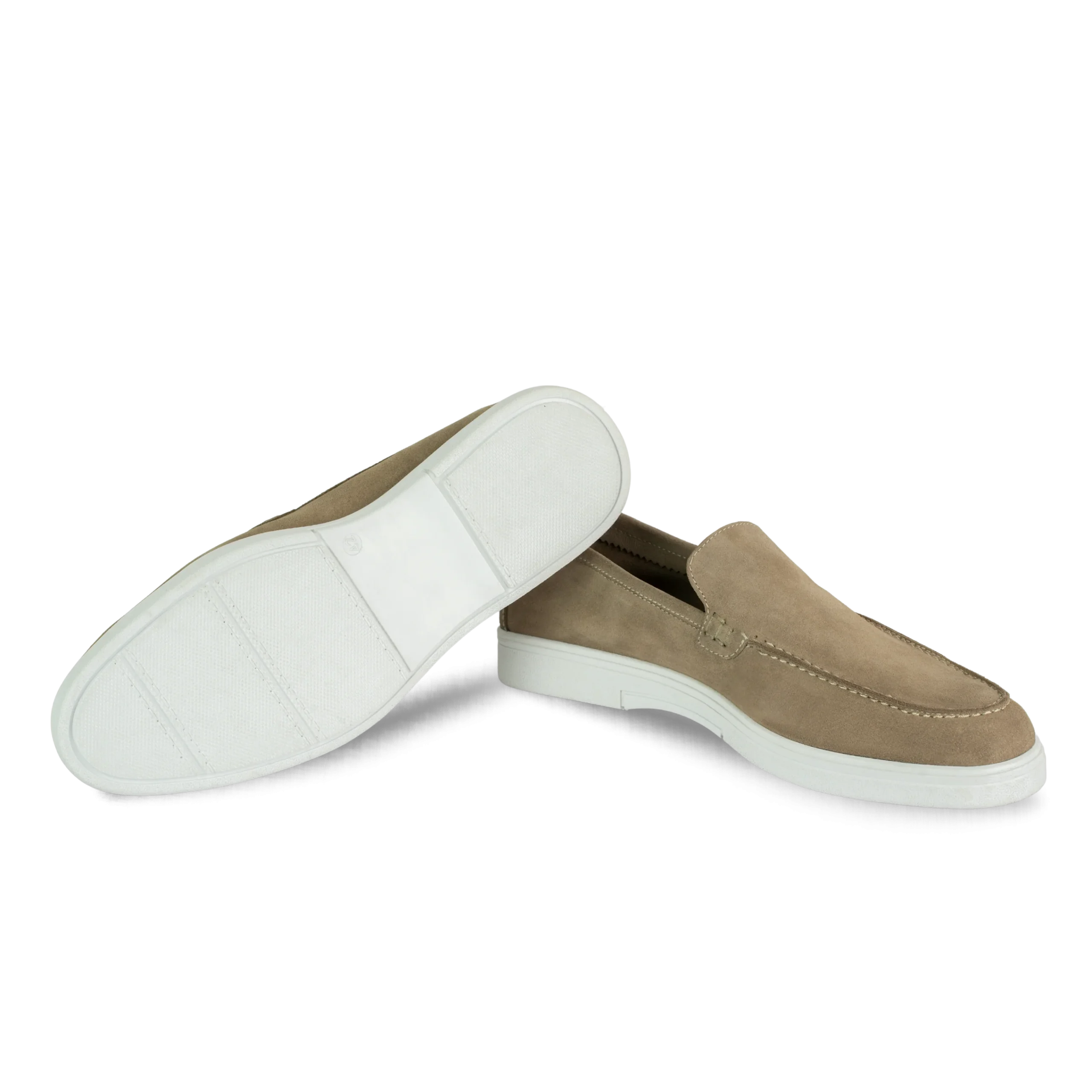 Preston: Mocassin Homme - Daim Beige – Image 6