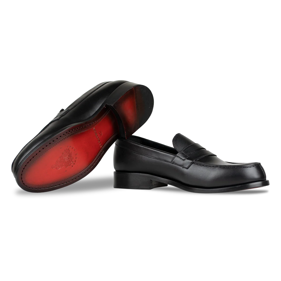 Beverley: Mocassin Homme - Cuir Noir – Image 3