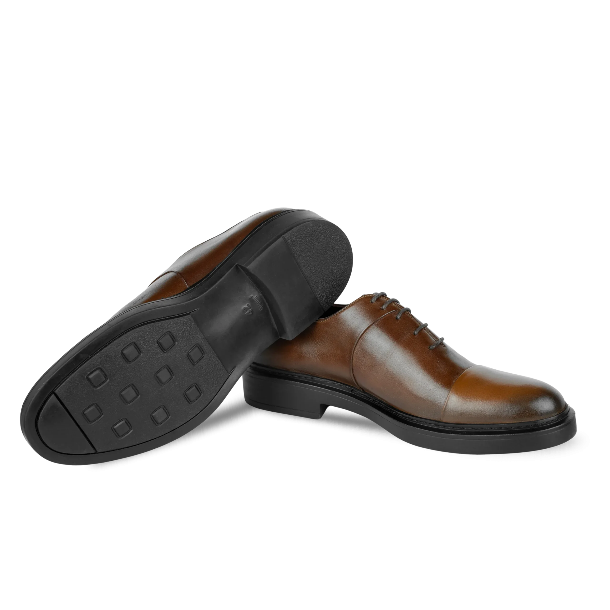 Edouard: Richelieu Homme - Cuir Marron – Image 7