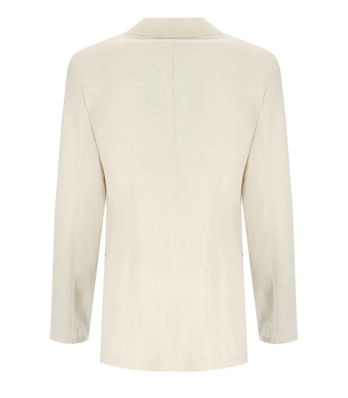 HARRIS WHARF LONDON IVORY DOUBLE-BREASTED BLAZER – Image 3