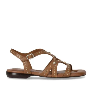 ASH RUBY CINNAMON FLAT SANDAL