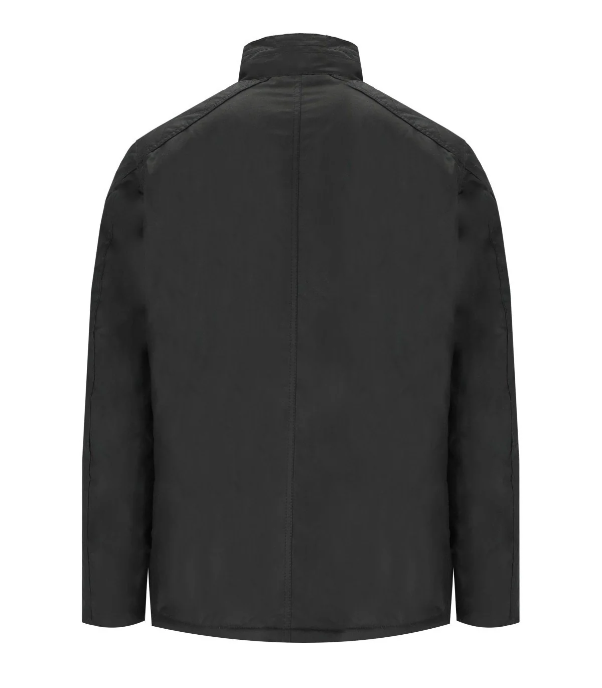 BARBOUR INTERNATIONAL WINTER LOCKSEAM WAX BLACK JACKET – Image 3