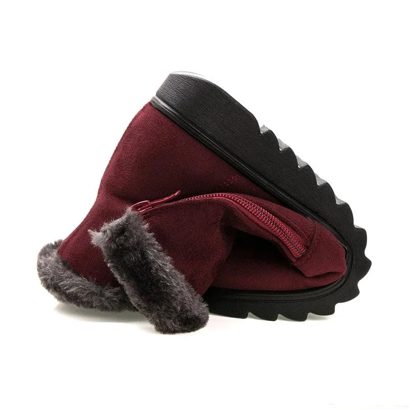 Bottes d'hiver en Peluche pour Femmes – Image 4