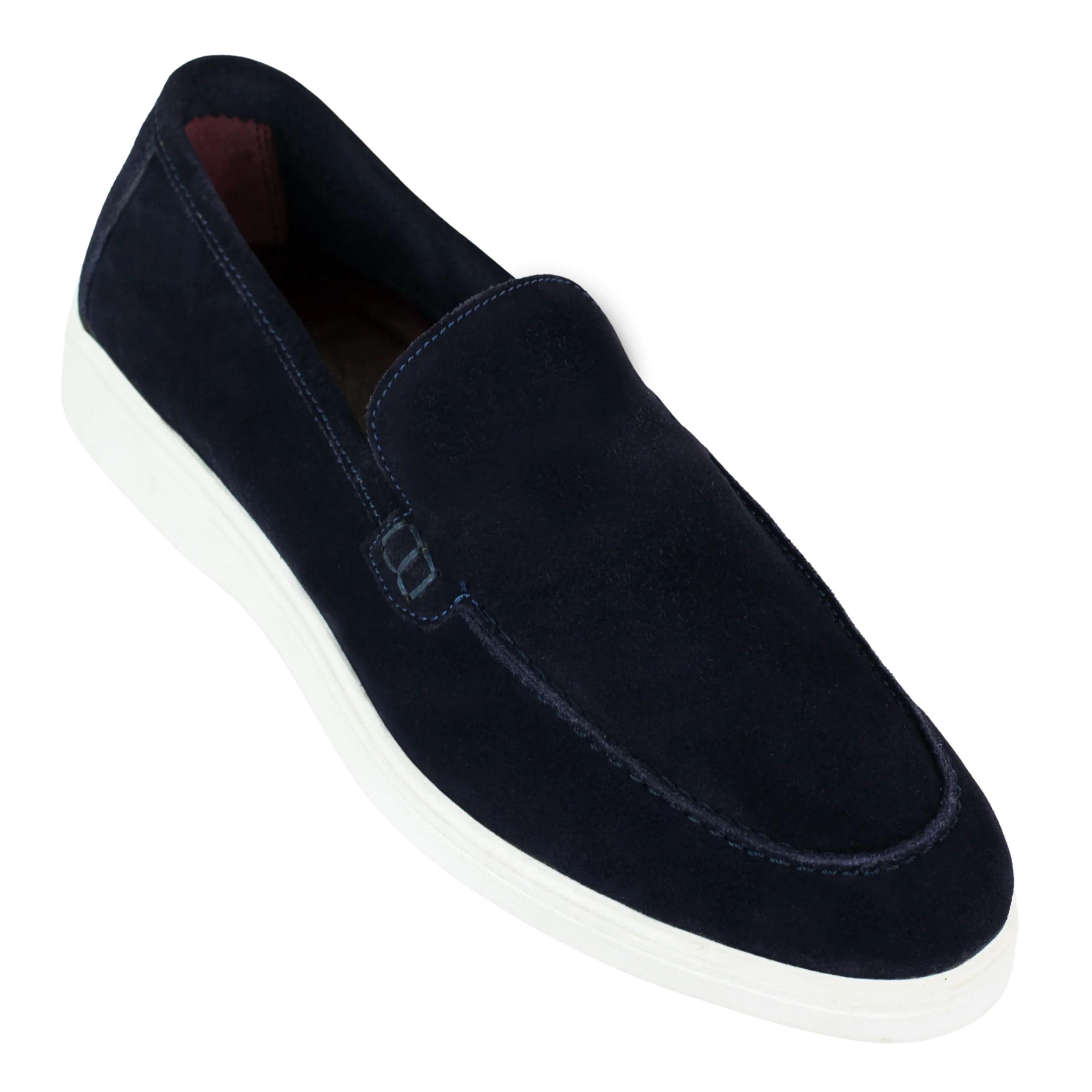 Preston : Mocassin Homme - Daim Bleu – Image 7
