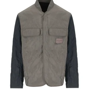 EMPORIO ARMANI FOREST FOG NAVY BLUE JACKET