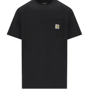 CARHARTT WIP S/S POCKET BLACK T-SHIRT