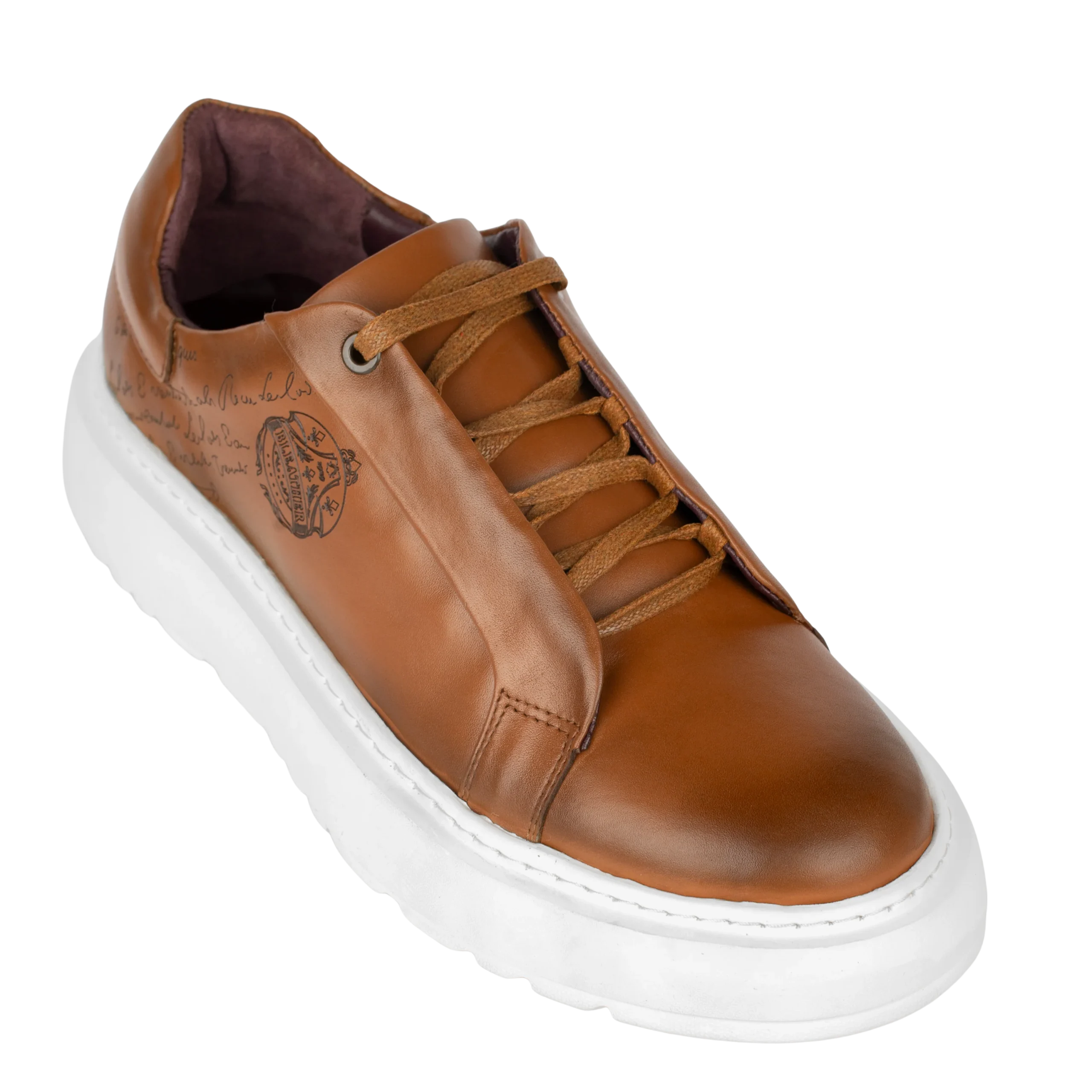 Lord : Sneakers Homme - Cuir Cognac – Image 5