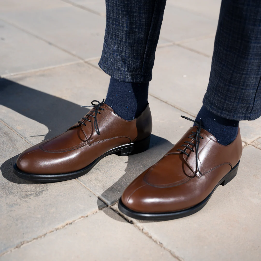 Brownrigg: Derby Homme - Cuir Marron – Image 3