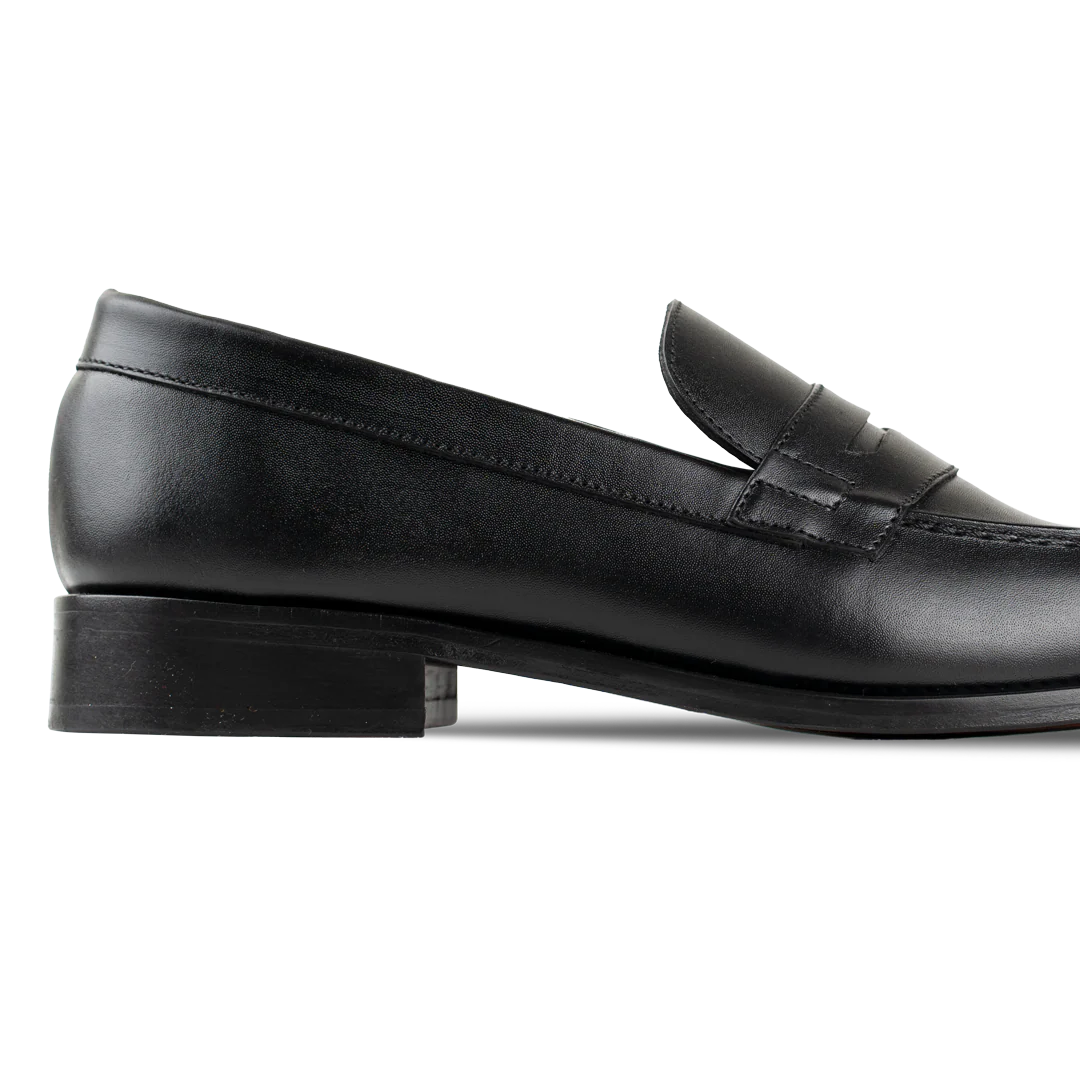 Beverley: Mocassin Homme - Cuir Noir – Image 6