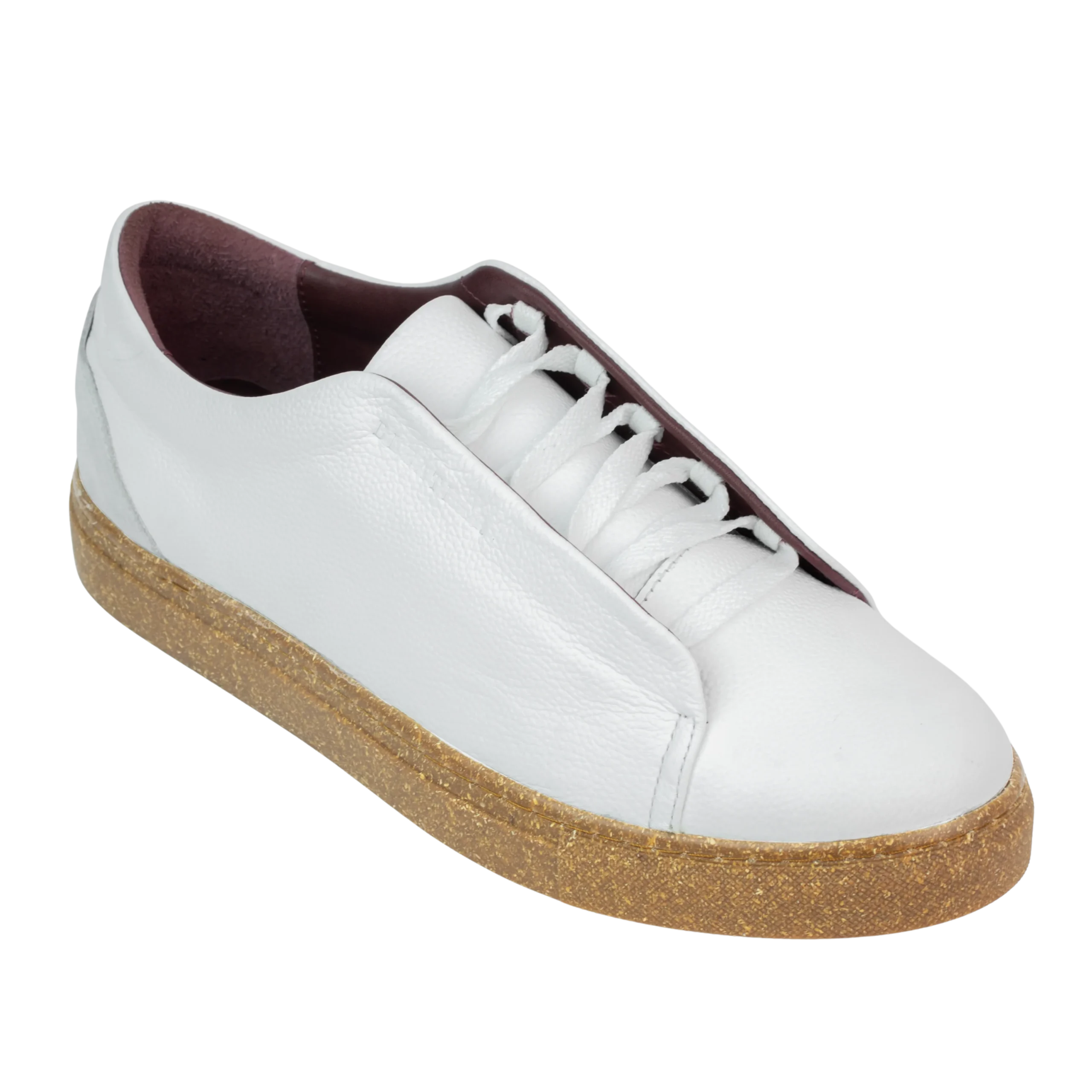 Albert : Sneakers Homme - Cuir Blanc – Image 9