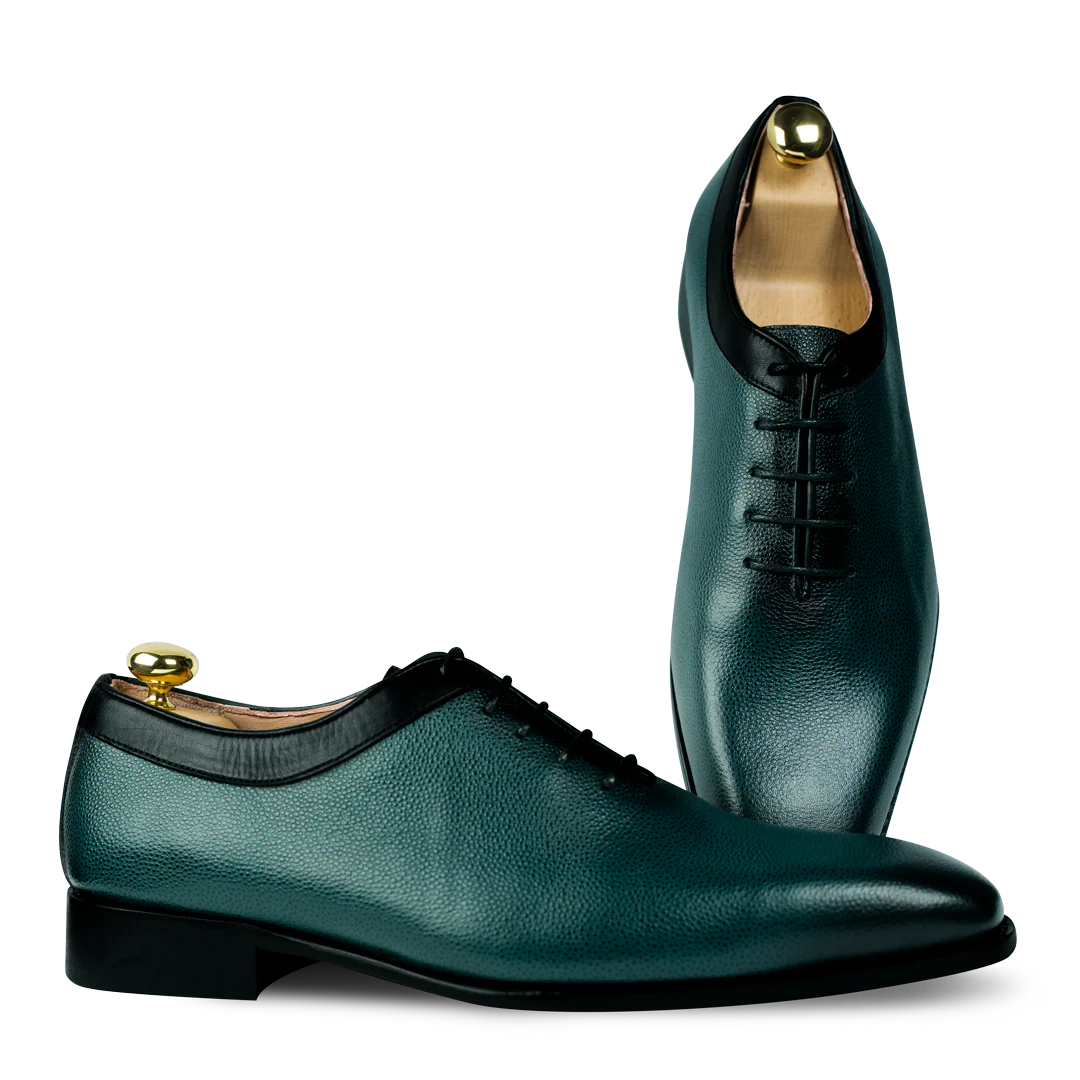 Zafir: Richelieu Homme - Cuir Vert – Image 7