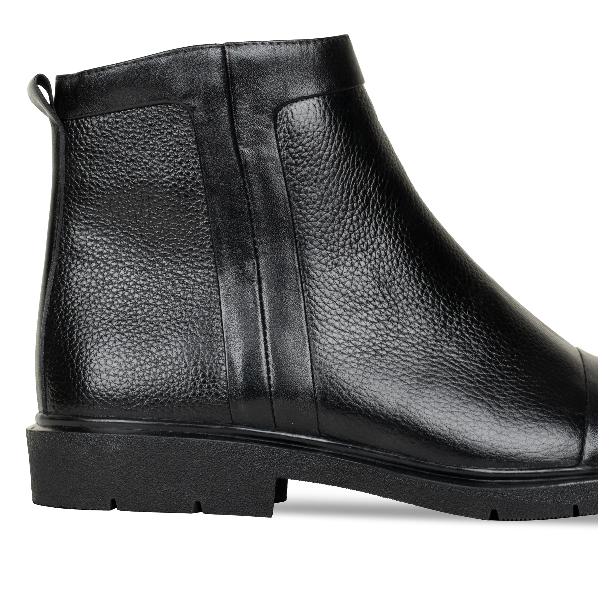 Castel: Demi Bottes Homme - Cuir Noir – Image 7