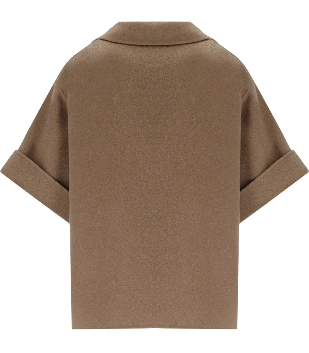 MAX MARA WEEKEND PERA BROWN SHORT COAT – Image 7