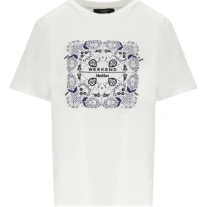 MAX MARA WEEKEND WEST WHITE T-SHIRT
