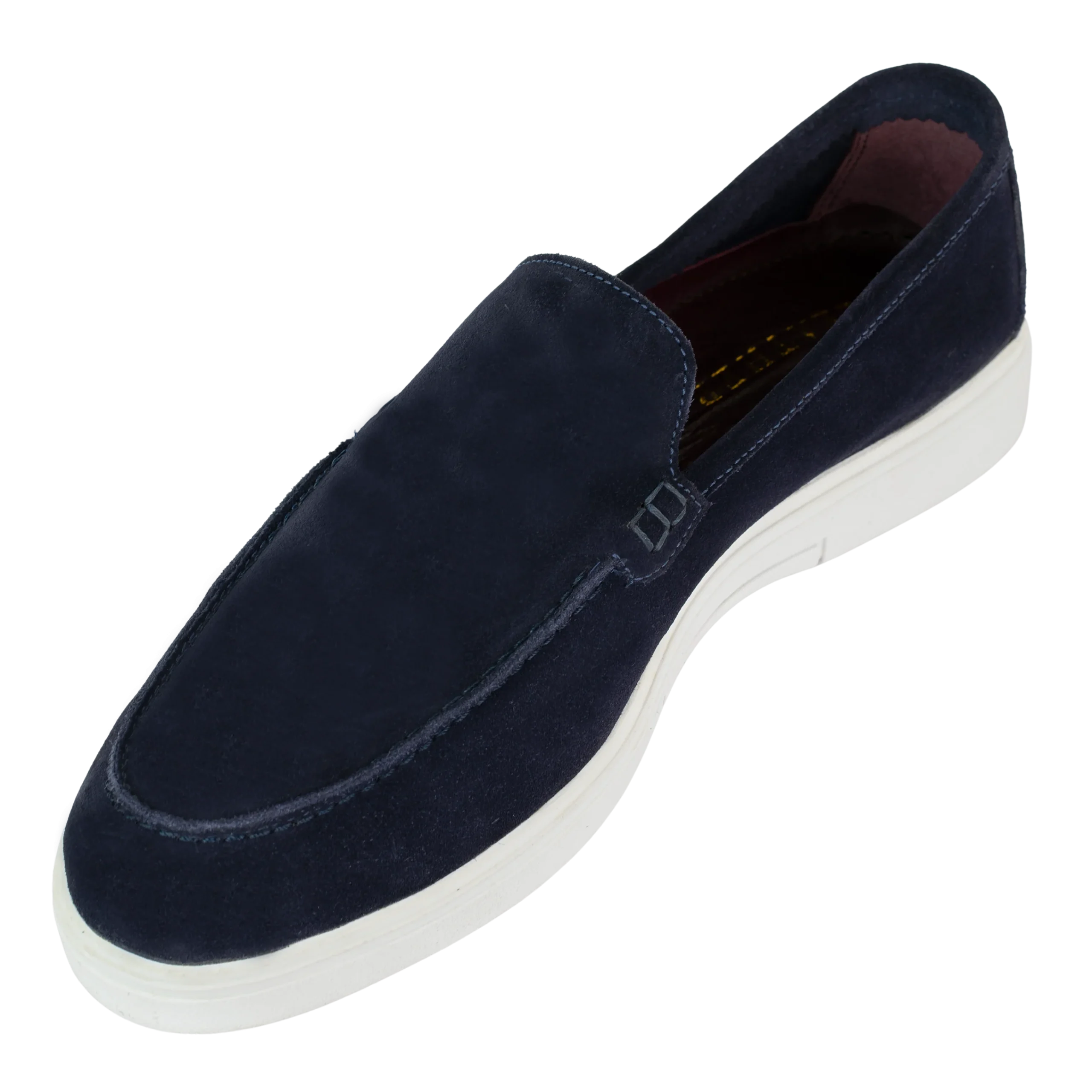 Preston : Mocassin Homme - Daim Bleu – Image 8