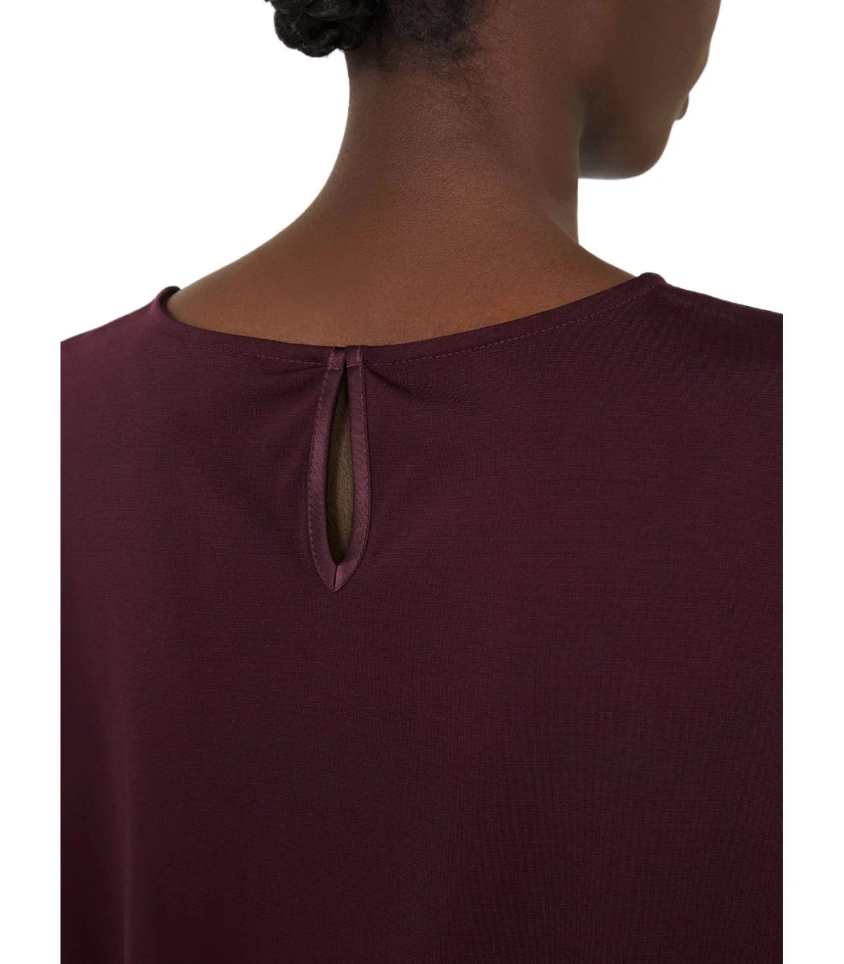 MAX MARA WEEKEND ZONA BURGUNDY BLOUSE – Image 7