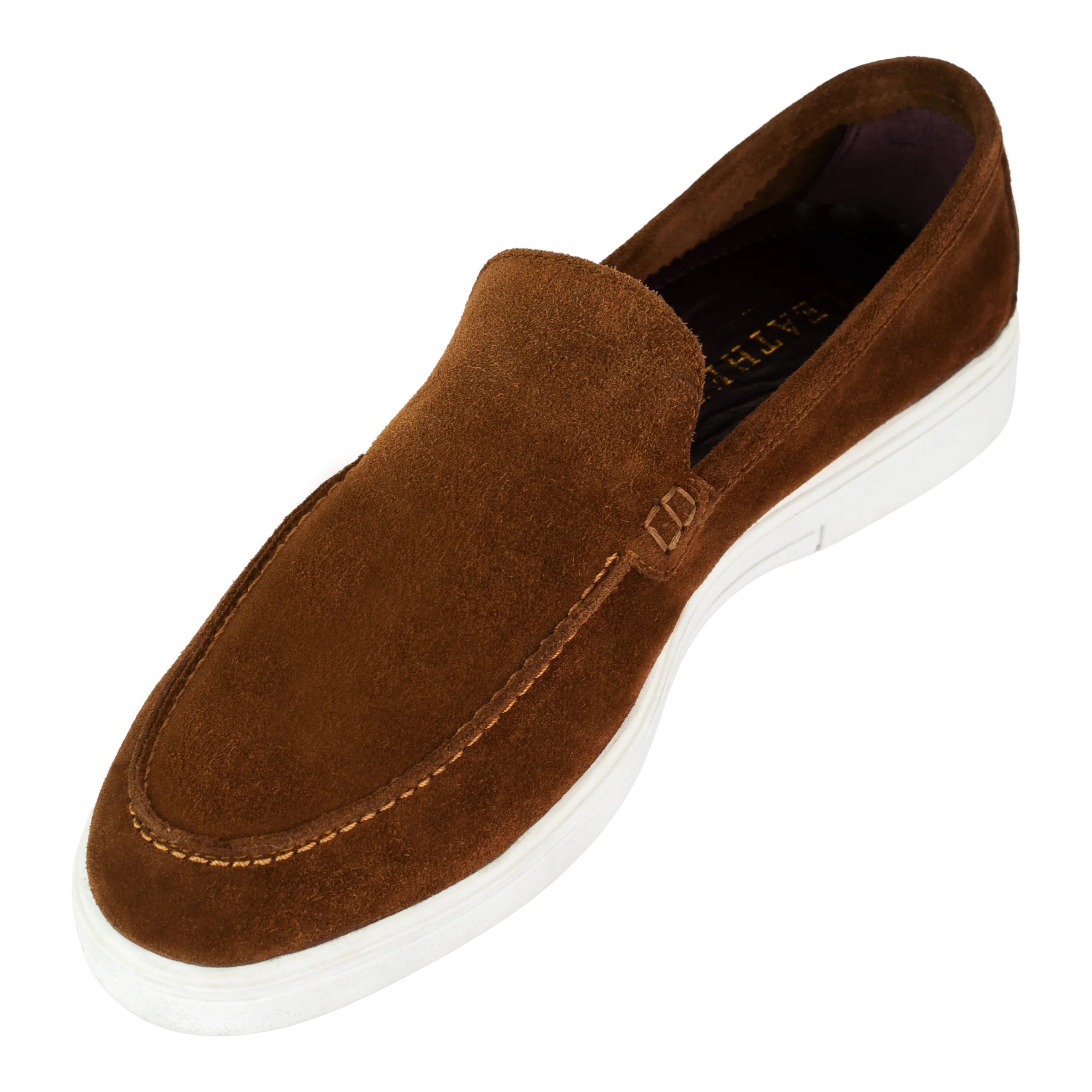 Preston : Mocassin Homme - Daim Camel – Image 8