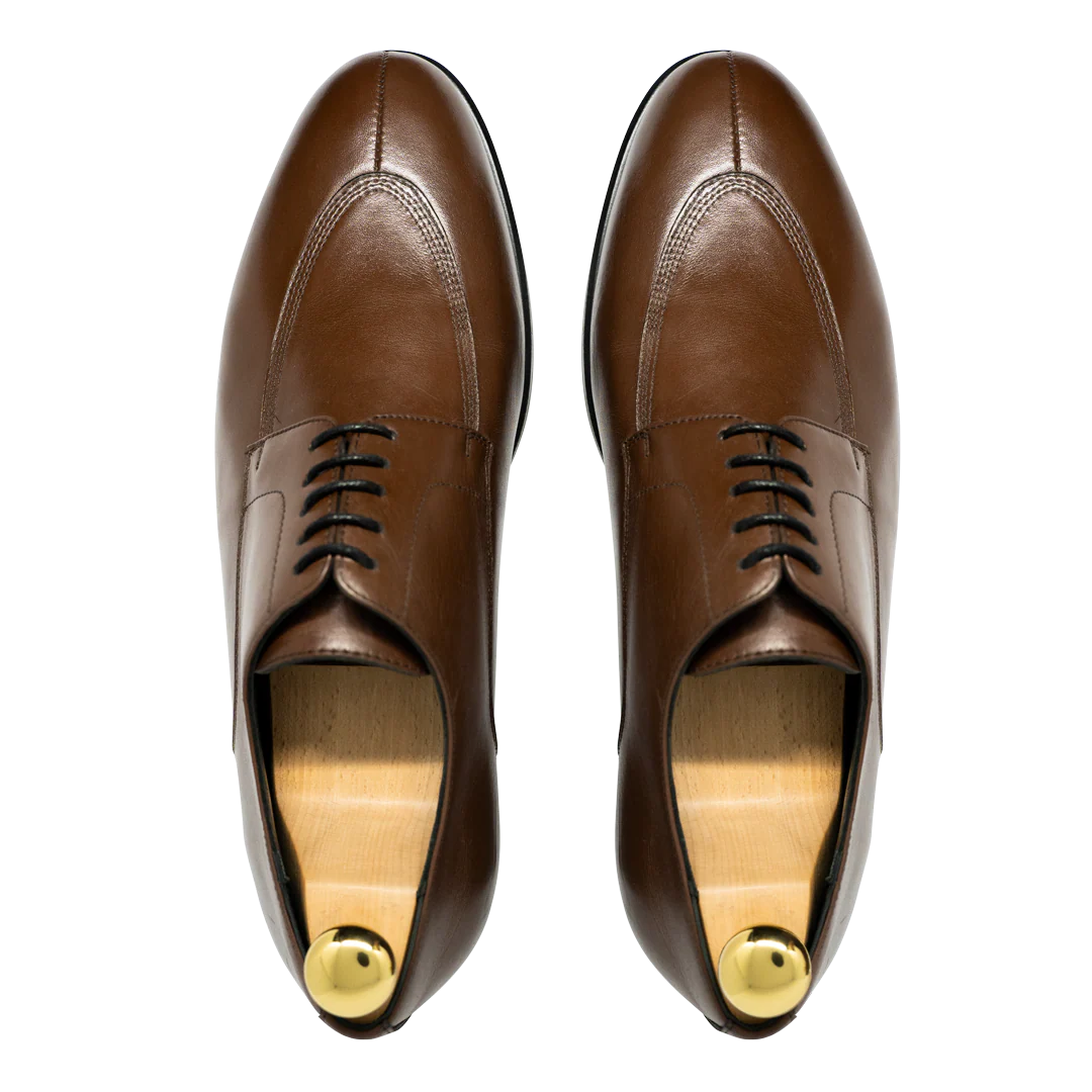 Brownrigg: Derby Homme - Cuir Marron – Image 8