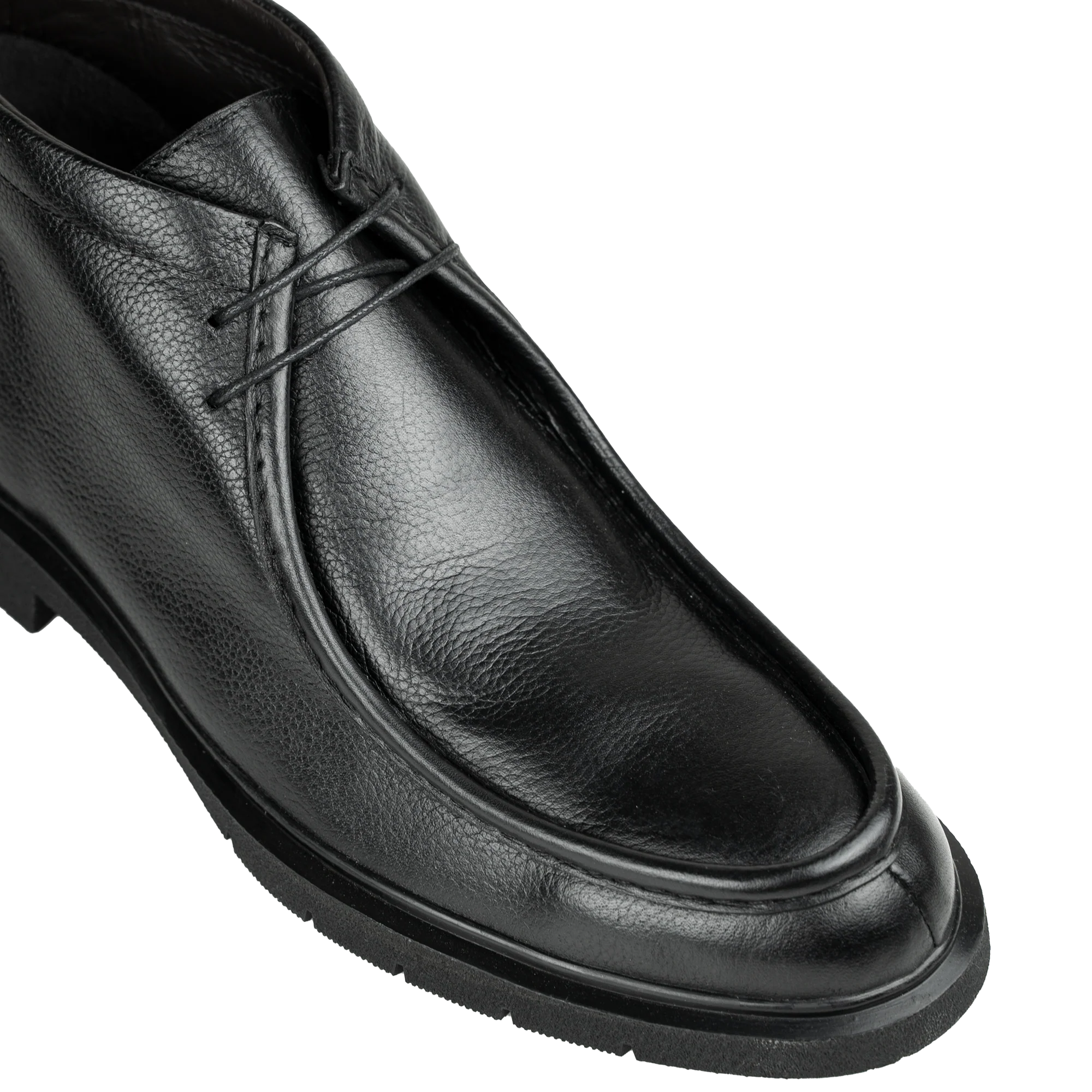 Murphy: Demi Bottes Homme - Cuir Noir – Image 7