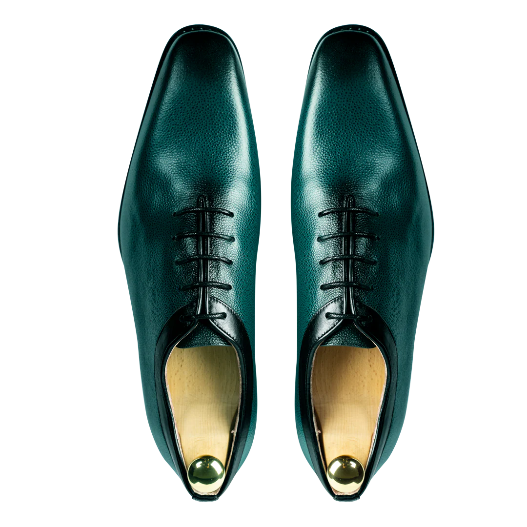 Zafir: Richelieu Homme - Cuir Vert – Image 9