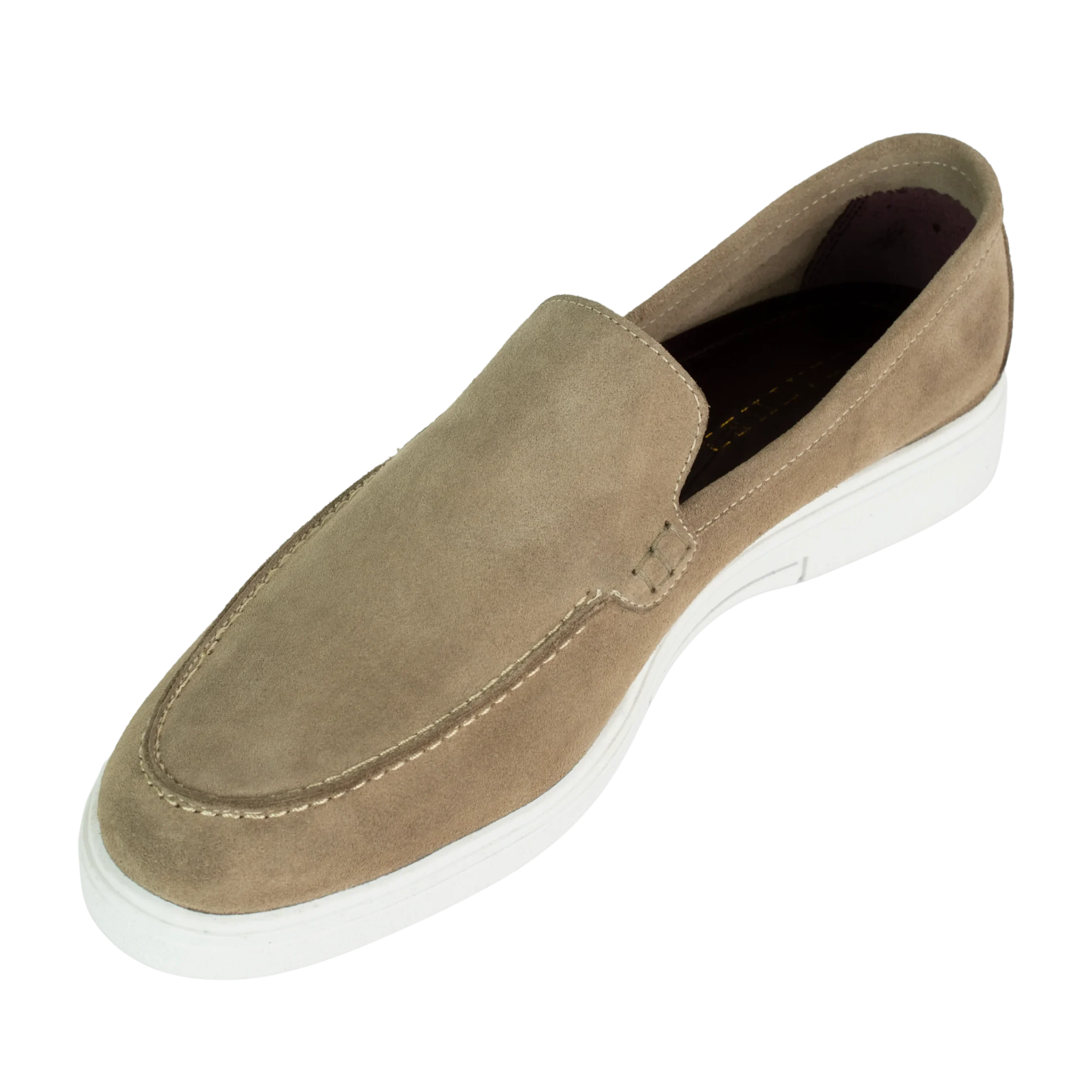 Preston: Mocassin Homme - Daim Beige – Image 8