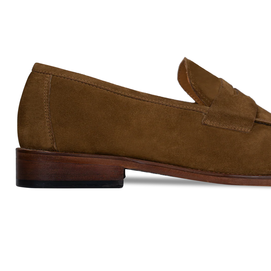 Nowell: Mocassin Homme - Daim Cognac – Image 5