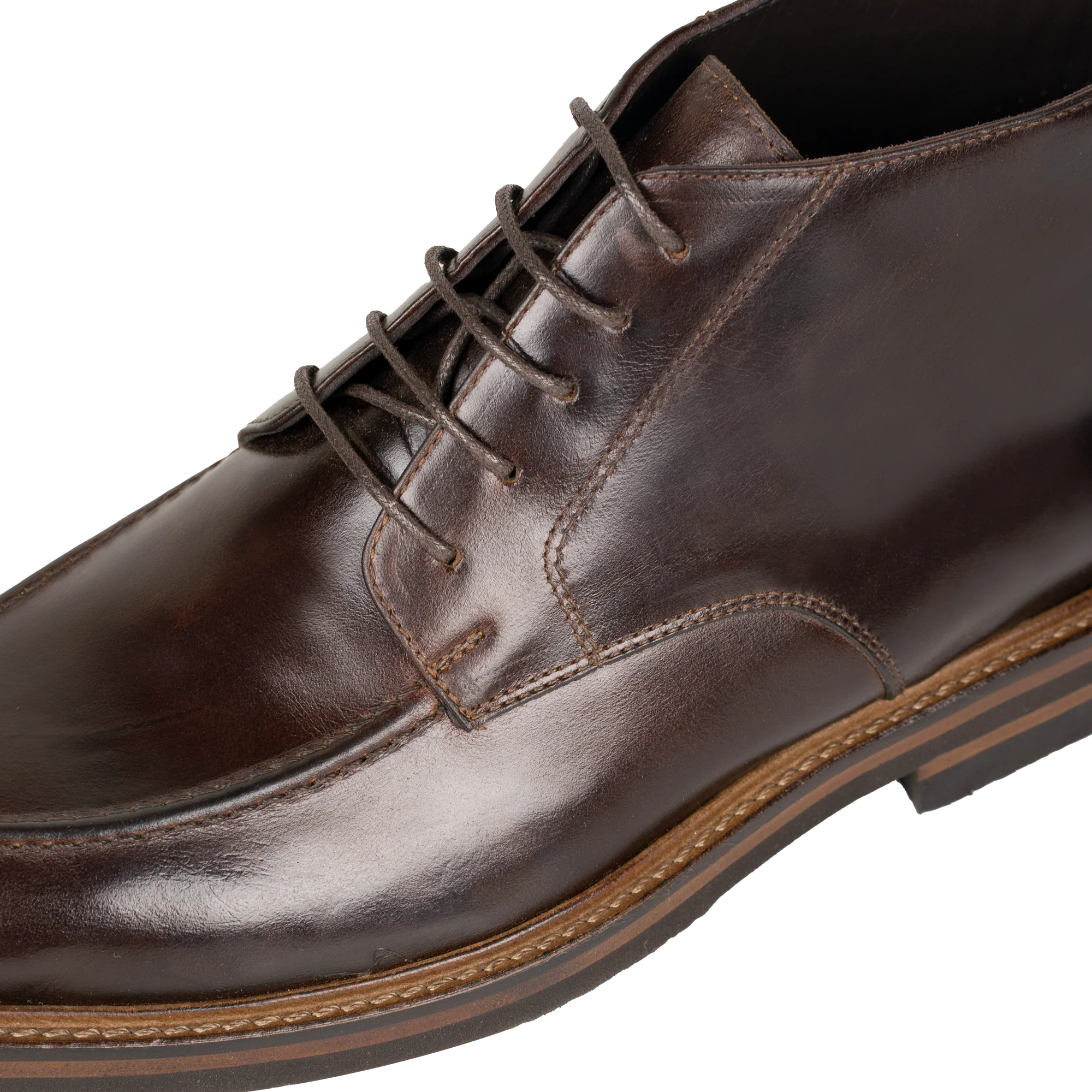 Taylor: Demi Bottes Homme - Cuir Marron – Image 7