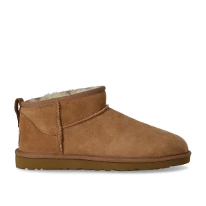 UGG CLASSIC ULTRA MINI CHESTNUT MEN'S ANKLE BOOT