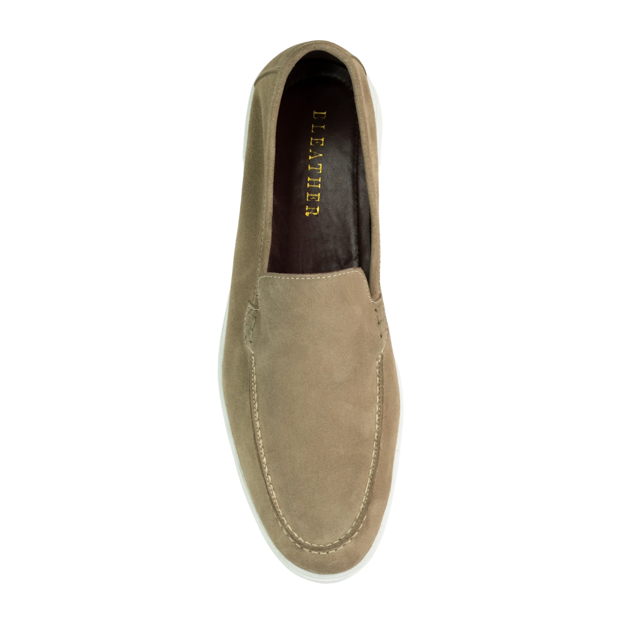 Preston: Mocassin Homme - Daim Beige – Image 9