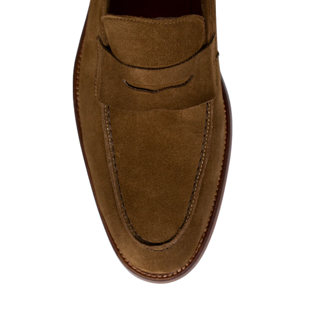 Nowell: Mocassin Homme - Daim Cognac – Image 6