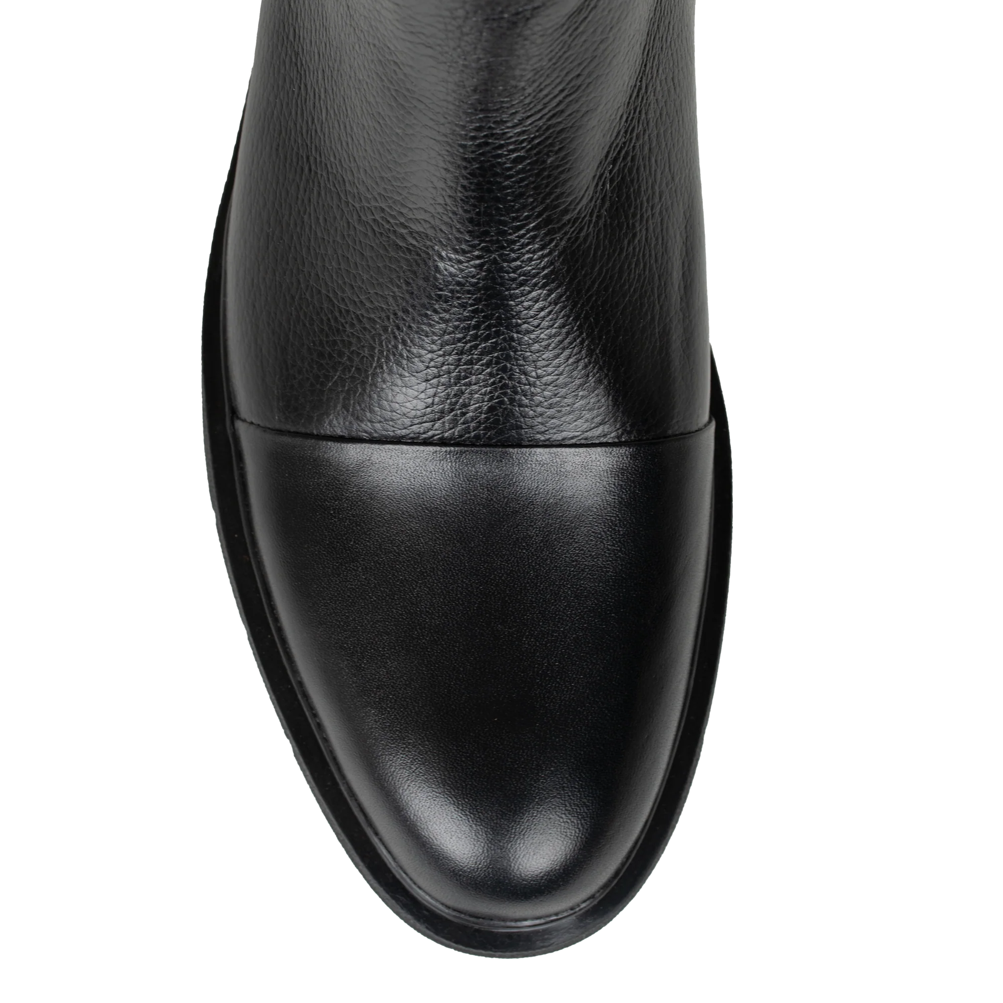 Castel: Demi Bottes Homme - Cuir Noir – Image 9