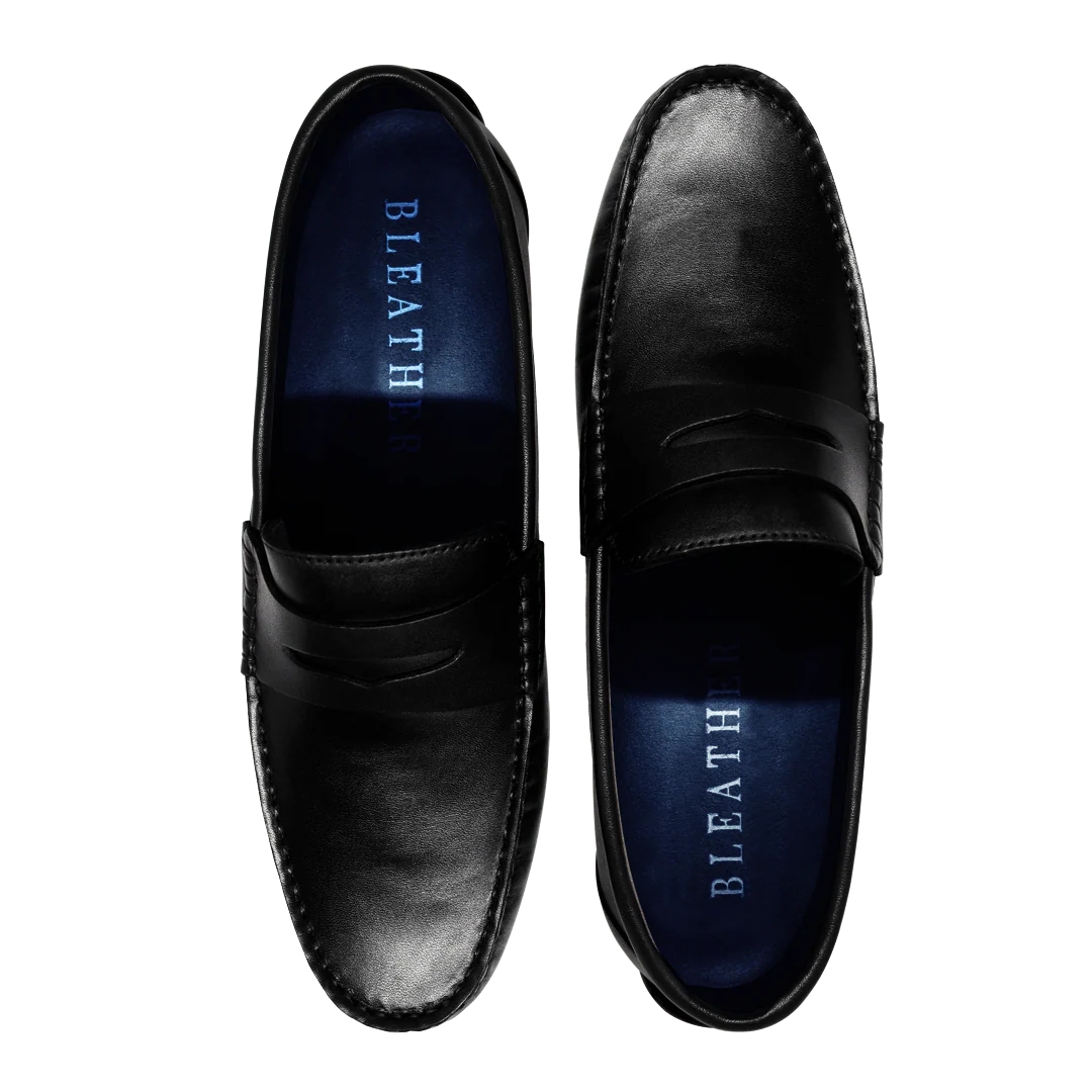 Barclay: Mocassin Homme- Cuir Noir – Image 8