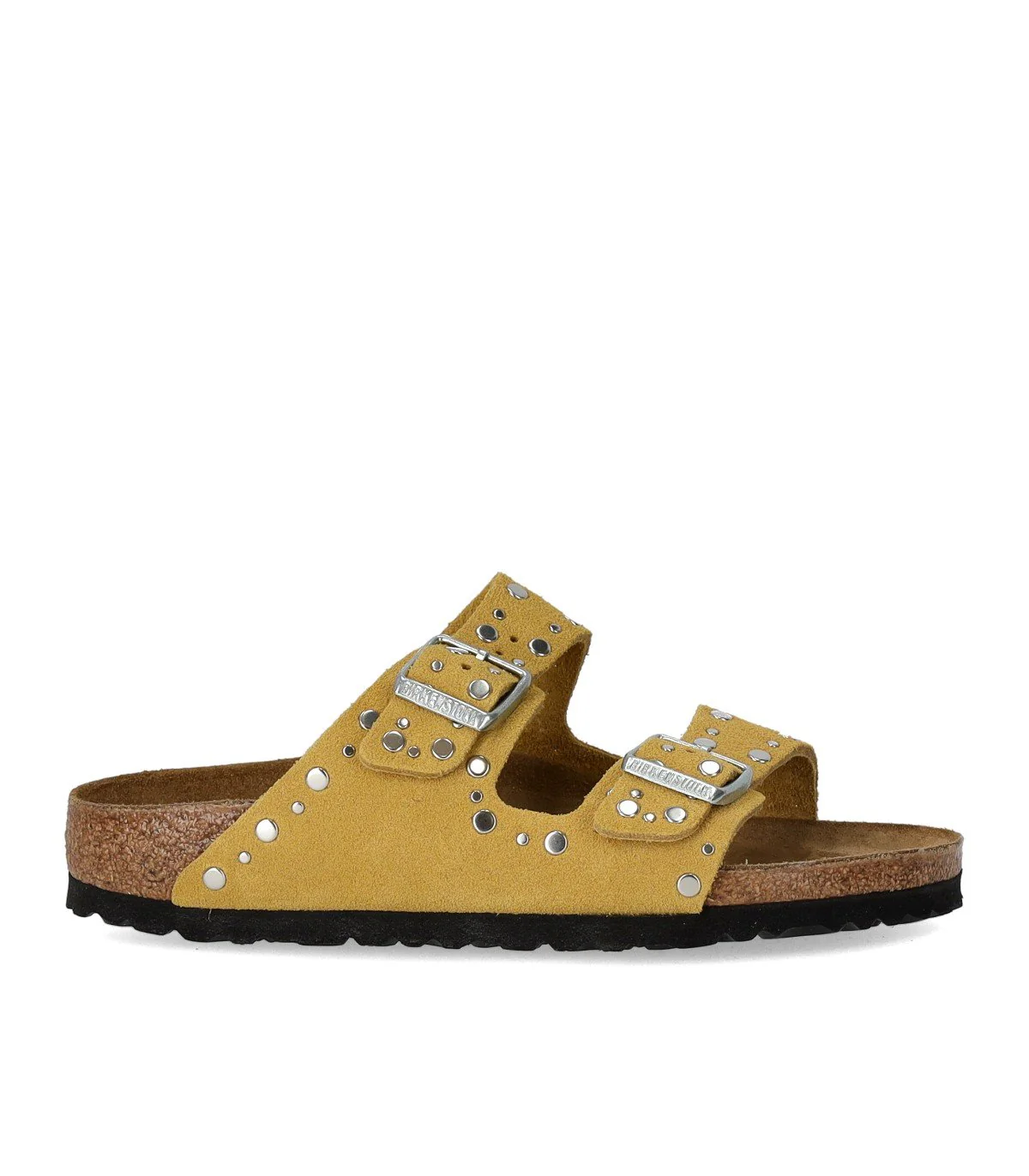 BIRKENSTOCK ARIZONA RIVET OCHRE SANDAL – Image 2