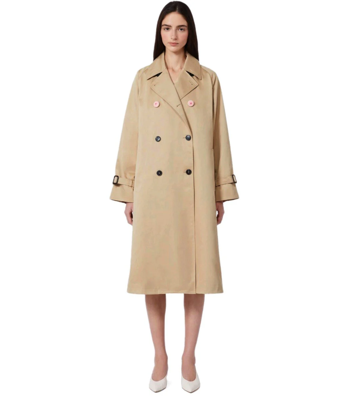 MAX MARA WEEKEND NINFA BEIGE TRENCH COAT – Image 4