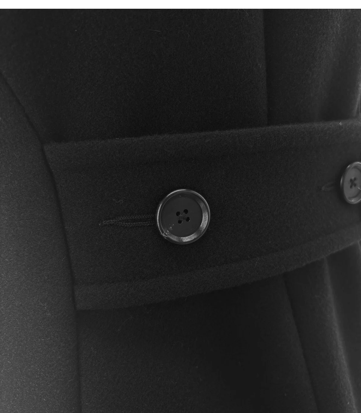 ADD BLACK DOUBLE-BREASTED COAT – Image 6