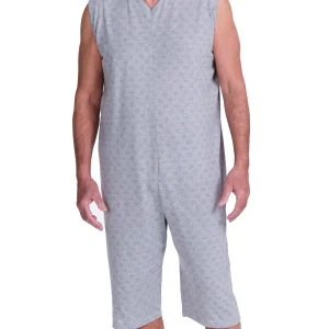 Grenouillère incontinence sans manches pantalon court