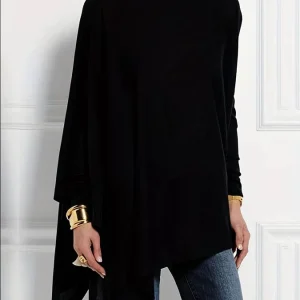 Pull Ample à Col Roulé pour Femmes