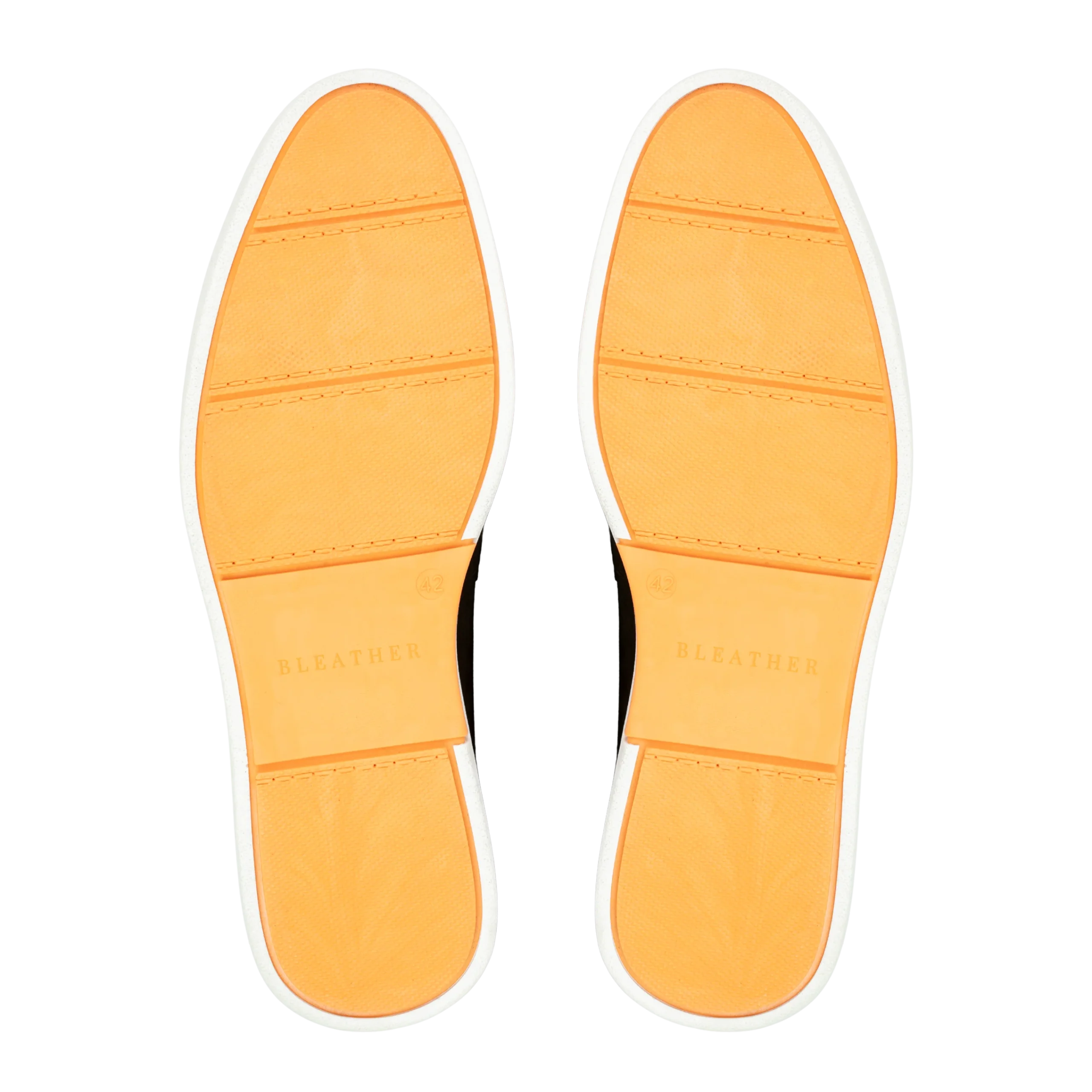 Rafter: Mocassin Homme - Daim Marron/Orange – Image 9