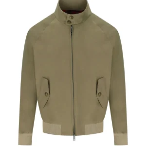 BARACUTA G9 TAN BOMBER JACKET