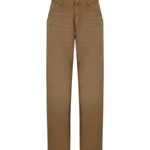 CARHARTT WIP SINGLE KNEE HAMILTON BROWN PANTS