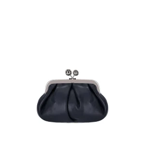 MAX MARA WEEKEND PASTICCINO PRATI SMALL NAVY BLUE CLUTCH