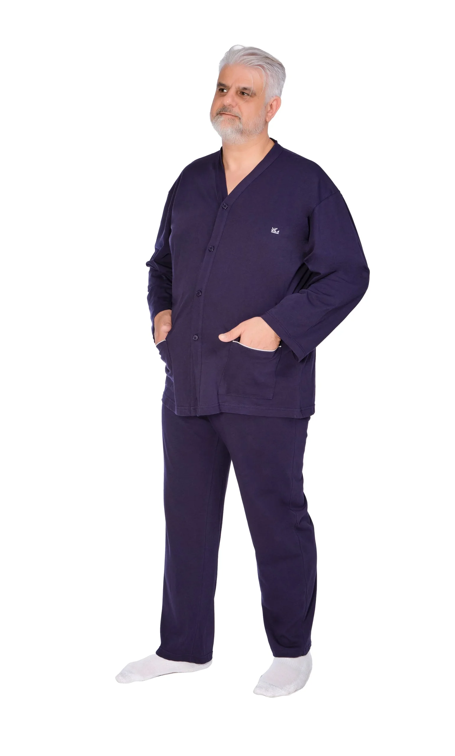 pyjama homme grande taille coton – Image 4