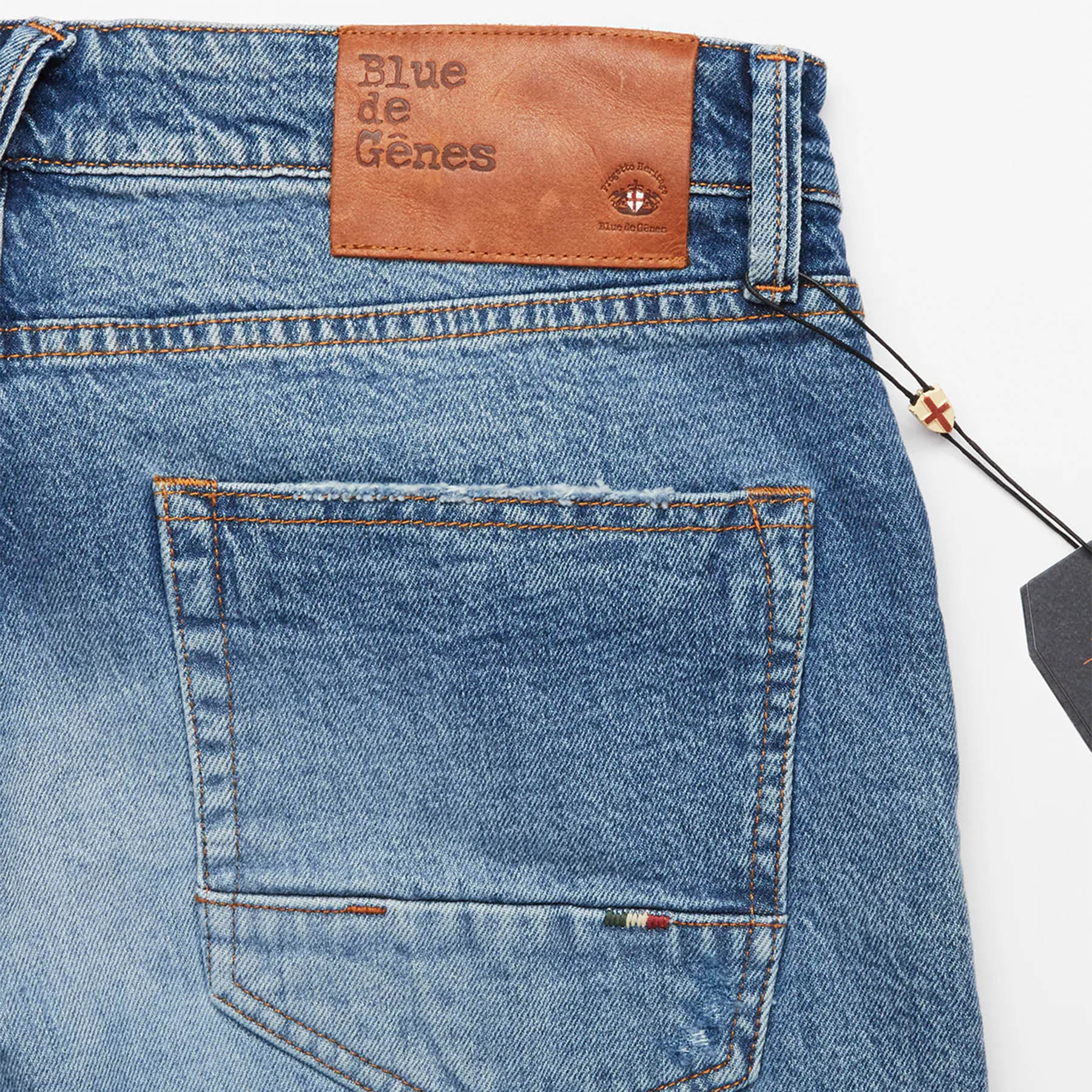 Blue de Gênes Jeans Vinci Super Used – Image 8